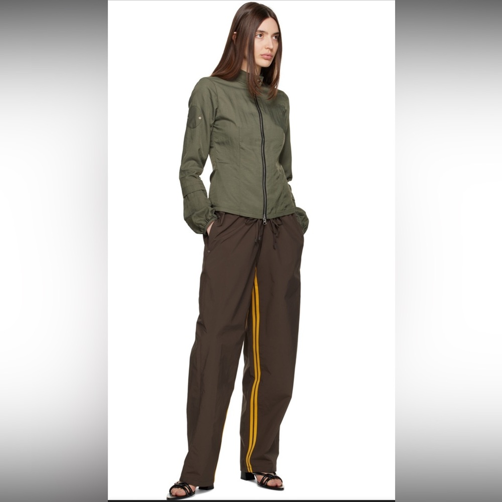 TheOpen Product Brown Striped Lounge Pants
by TheOpen Product